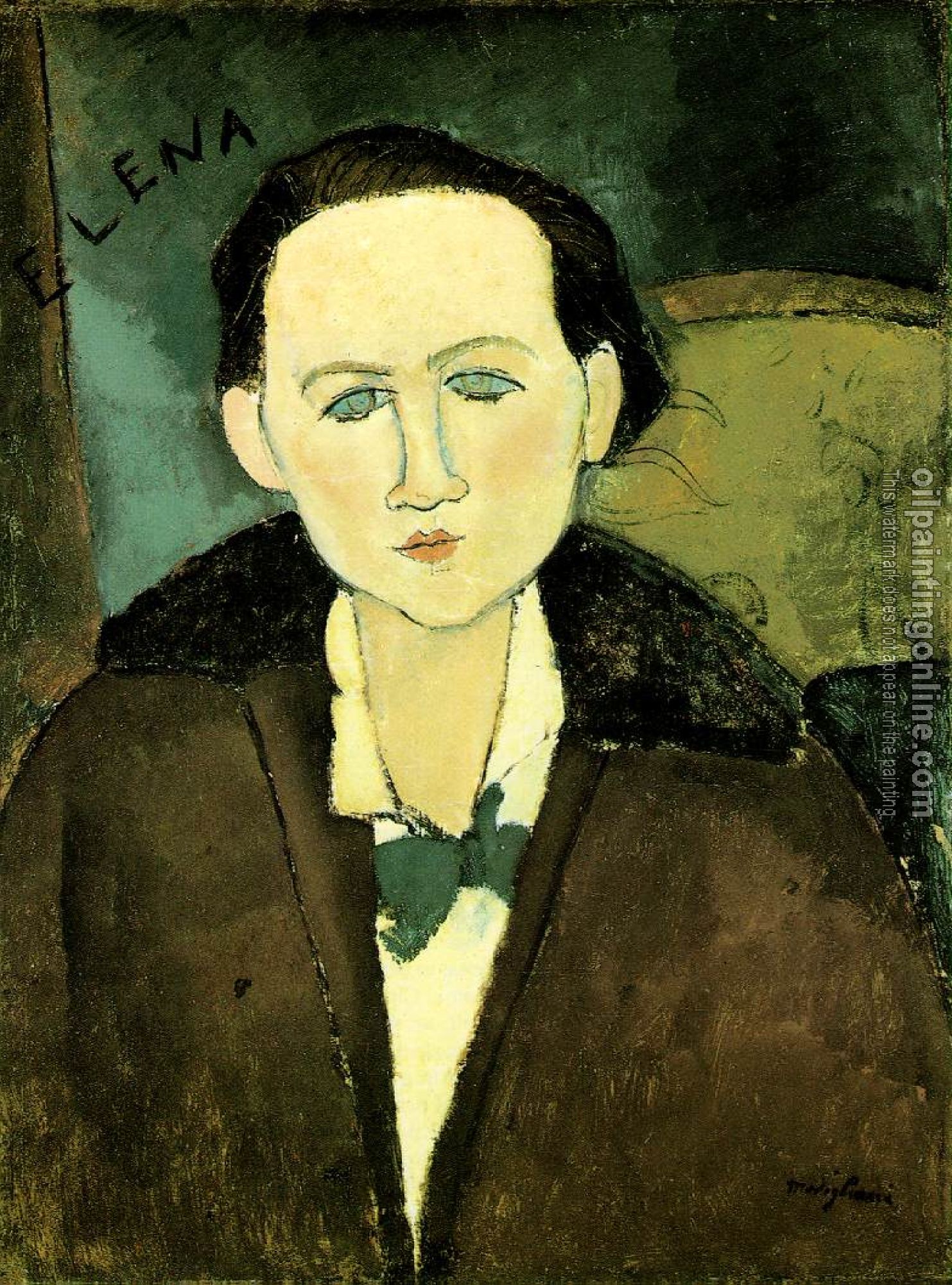 Modigliani, Amedeo - Elena Pavlowski